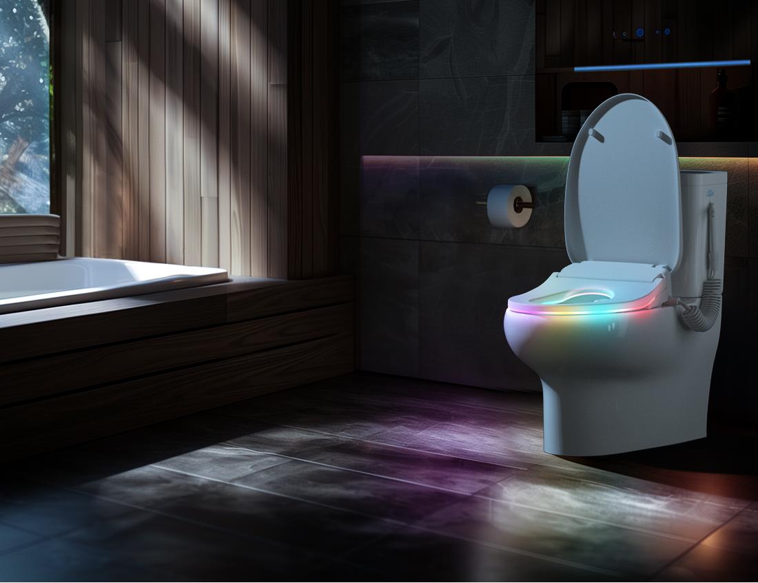 iCleaningo Bidet Toilet Seat DC02 Elevate Bathroom to Luxury