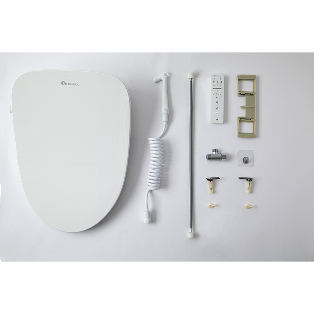 Asiento de inodoro con bidé iCleaningo DC02 Eleve su baño al lujo