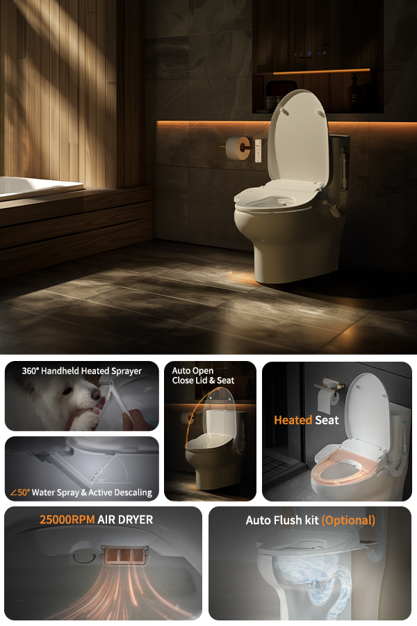 iCleaningo Bidet Toilet Seat DC01 Pro: Brings Joy to Your Daily Life